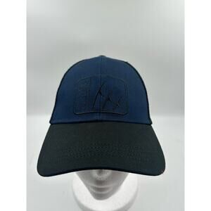 FinTech Logo Snapback Mesh Baseball Cap / Hat Blue/Black